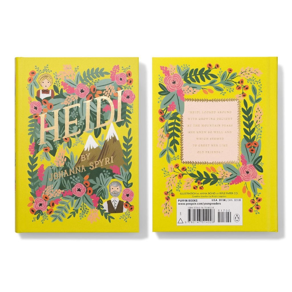 Box Set Anne of Green Gables, Heidi, Little Women, and A Little Princess หนังสือ ปกแข็ง