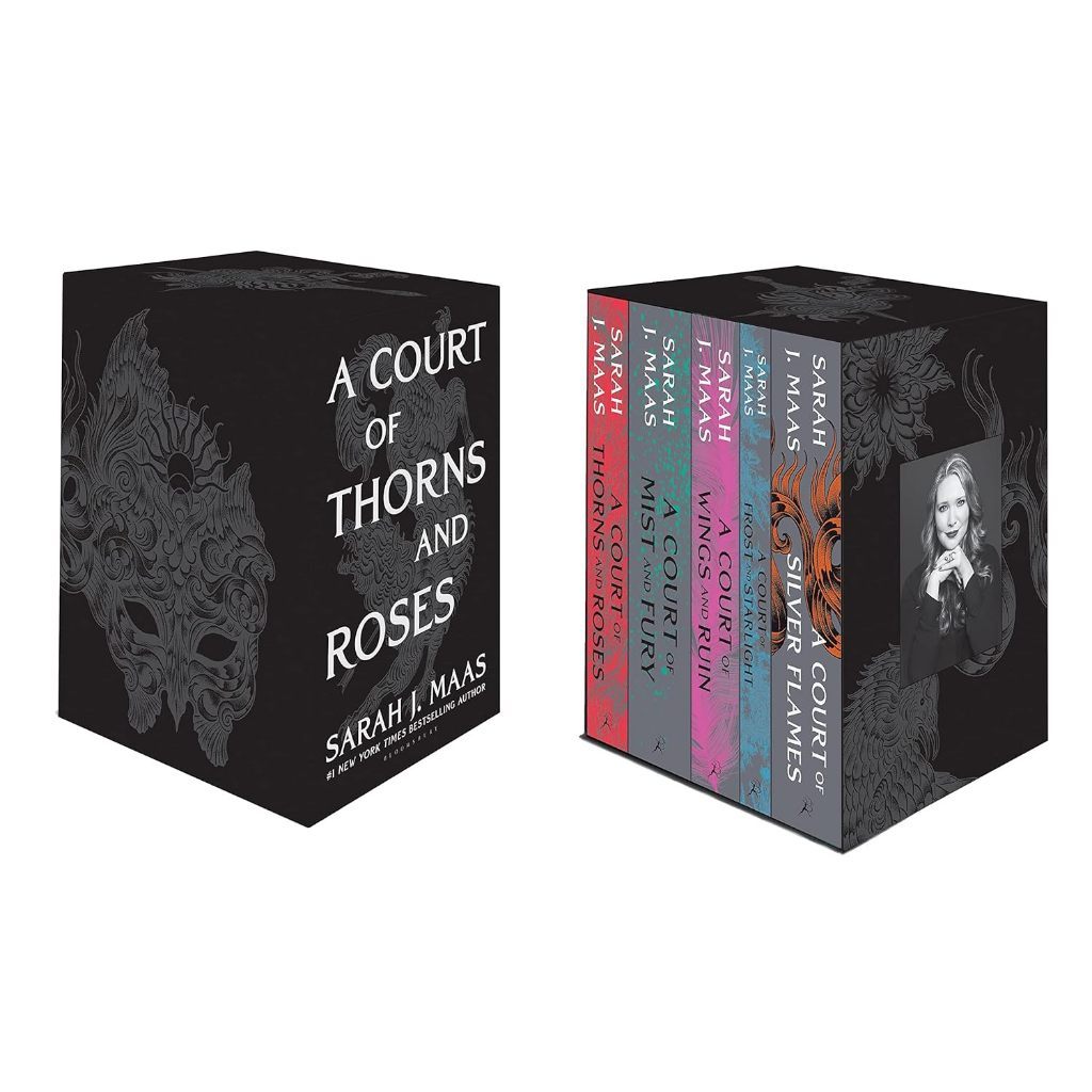 [Sealed New] A Court of Thorns and Roses 5 Hardcover Books Box Set by Sarah J. Maas