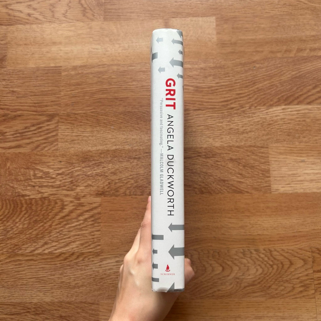 Hardcover Grit: The Power of Passion and Perseverance by Angela Duckworth หนังสือ ปกแข็ง