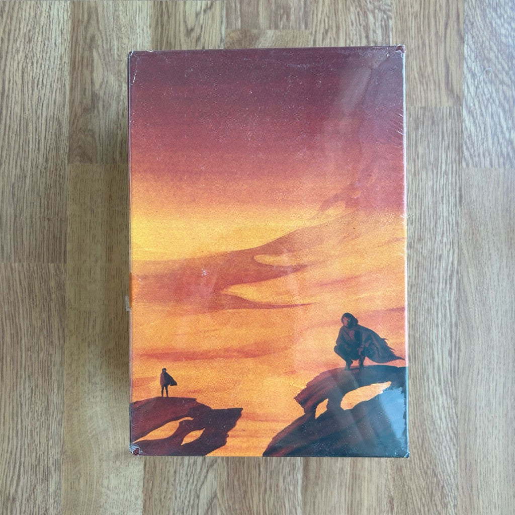พร้อมส่ง🔥Hardcover Frank Herbert Deluxe Hardcover Boxed Set: Dune, Dune Messiah, and Children of Dune หนังสือ ปกแข็ง