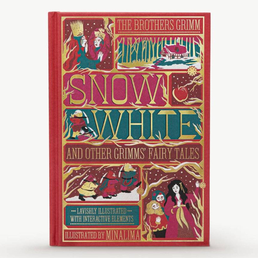 Hardcover Snow White and Other Grimms' Fairy Tales (MinaLima Edition) หนังสือ ปกแข็ง