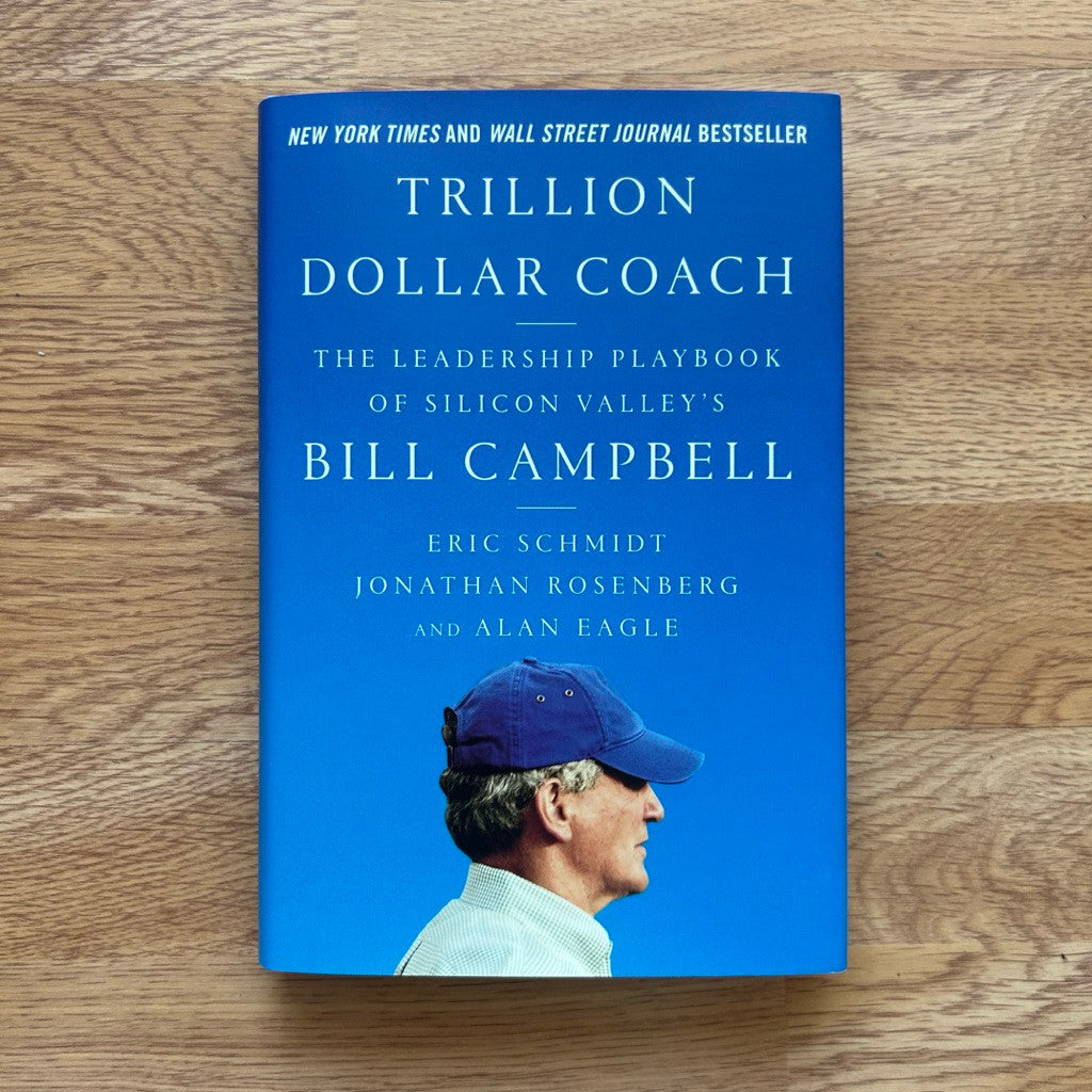 Hardcover Eric Schmidt - Trillion Dollar Coach หนังสือ ปกแข็ง