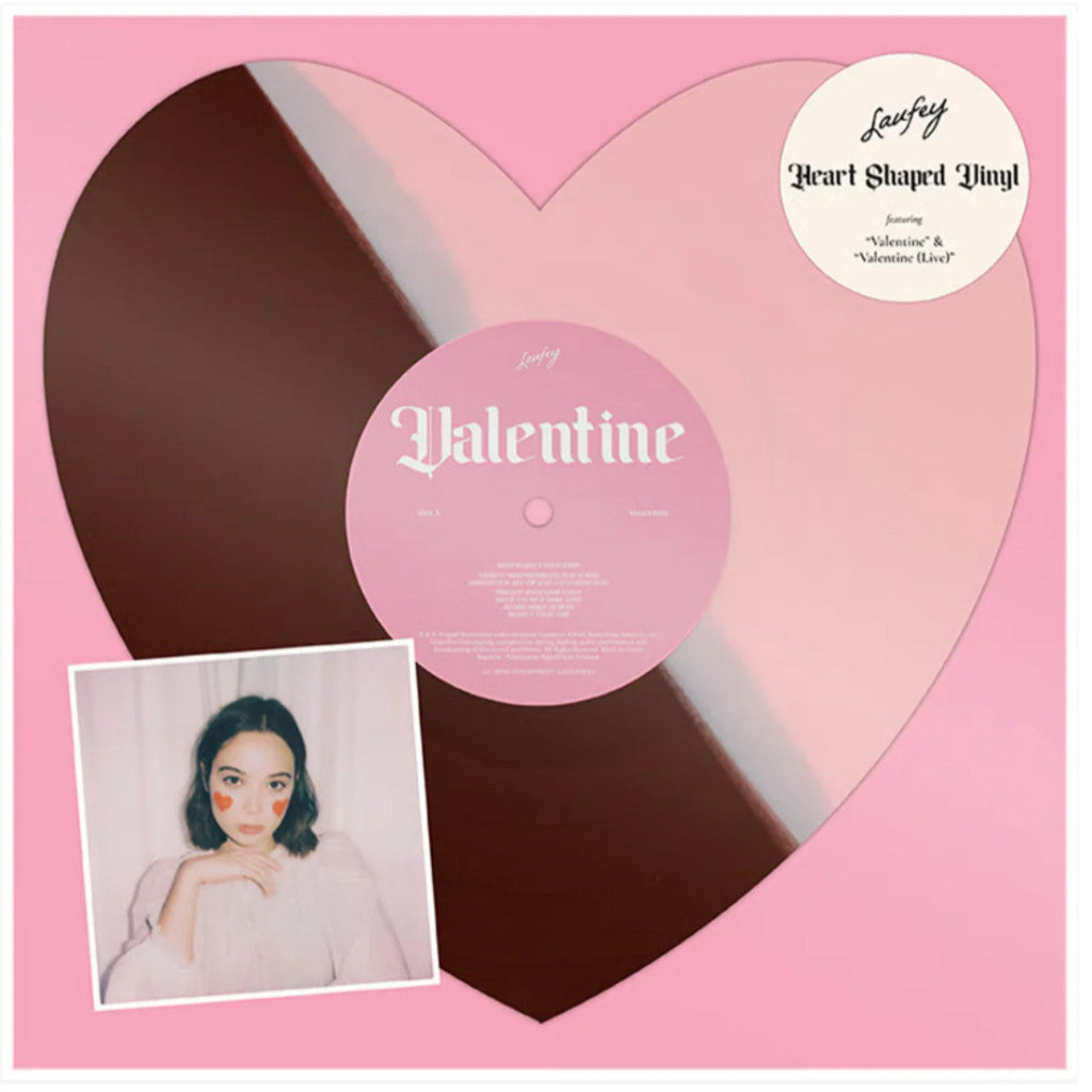 พร้อมส่ง🔥 แผ่นเสียง vinyl Laufey Valentine Heart-Shaped LP  [ใหม่และซีล SS]
