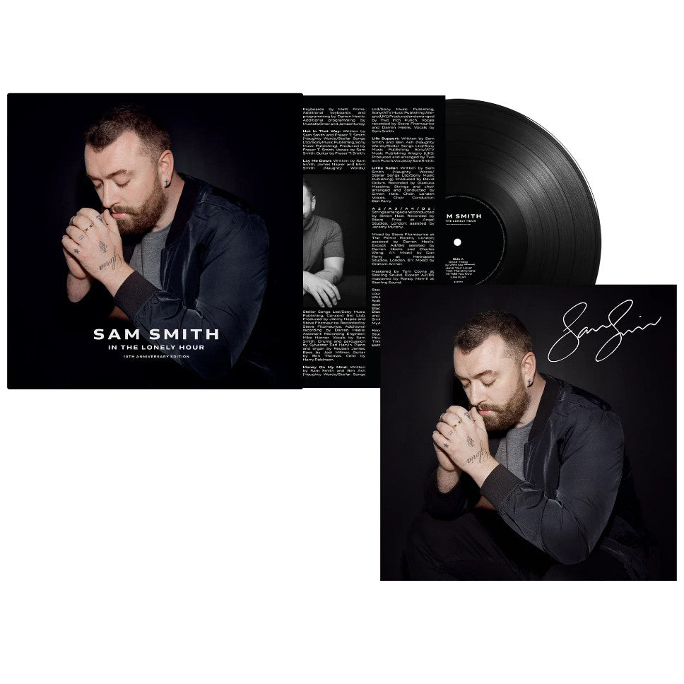 พร้อมส่ง🔥แผ่นเสียง vinyl (Signed) Sam Smith
- In The Lonely Hour  LP  [ใหม่และซีล SS]